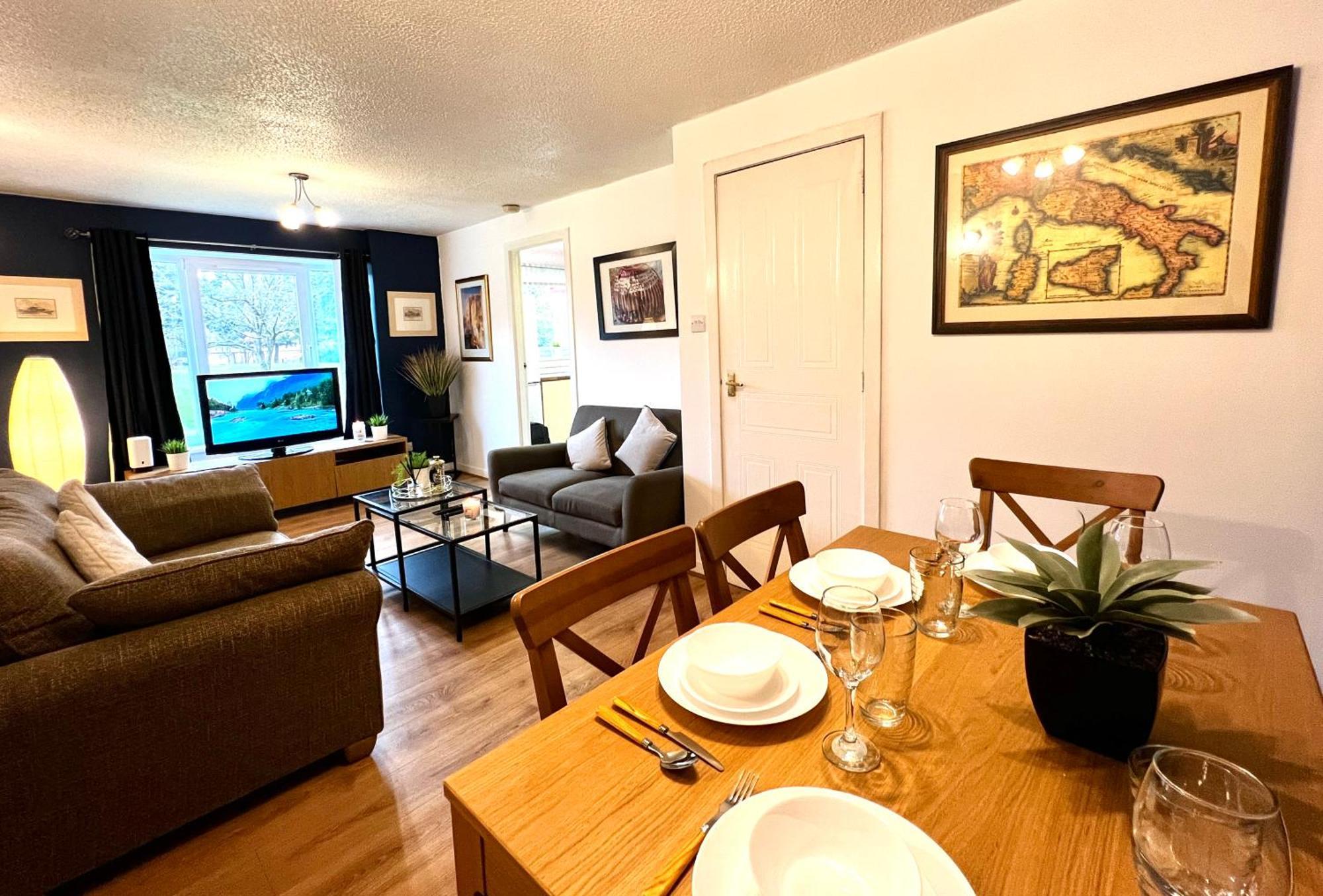 Ground Floor Flat With Free Parking & Wifi Apartment Глазгоу Екстериор снимка