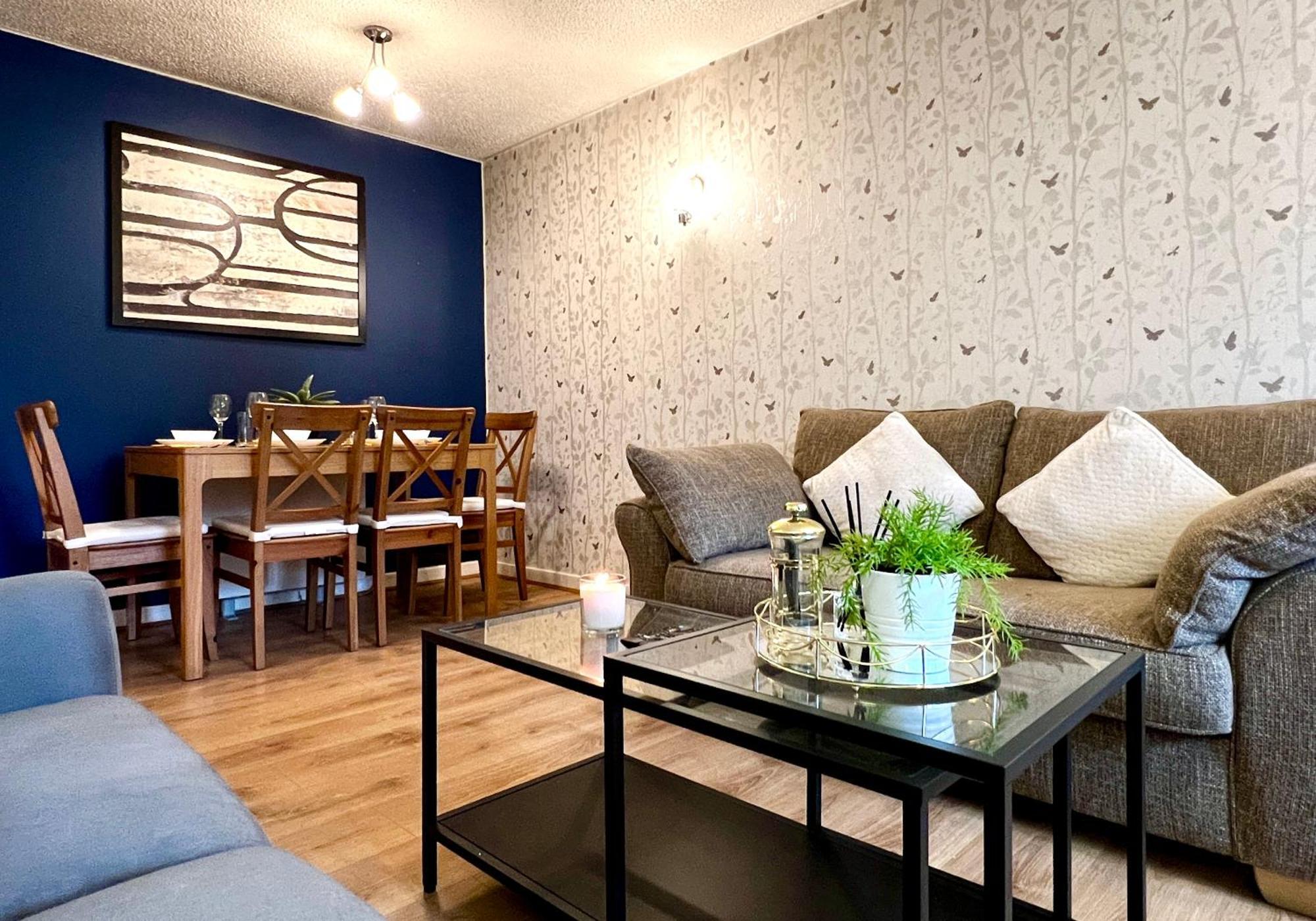 Ground Floor Flat With Free Parking & Wifi Apartment Глазгоу Екстериор снимка