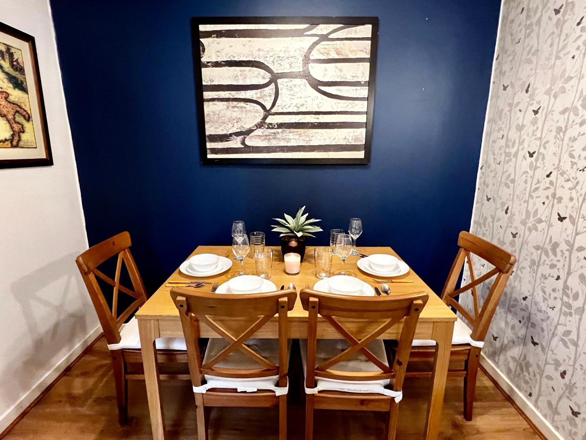 Ground Floor Flat With Free Parking & Wifi Apartment Глазгоу Екстериор снимка