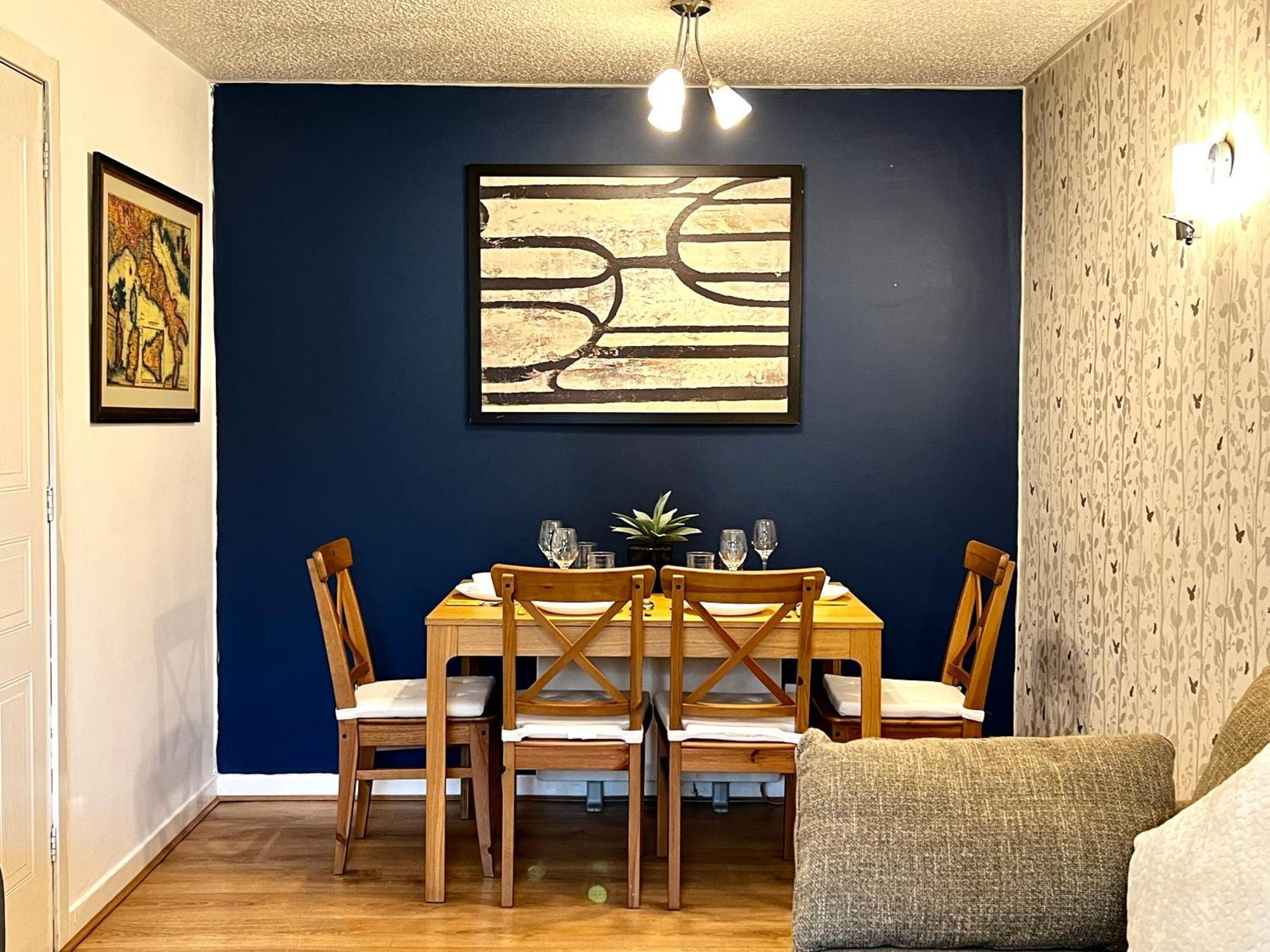 Ground Floor Flat With Free Parking & Wifi Apartment Глазгоу Екстериор снимка